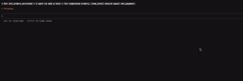Adding a dbt unit test on the intermediate model
